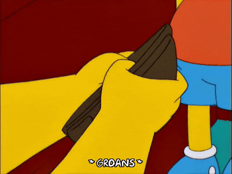 A GIF of an empty wallet.