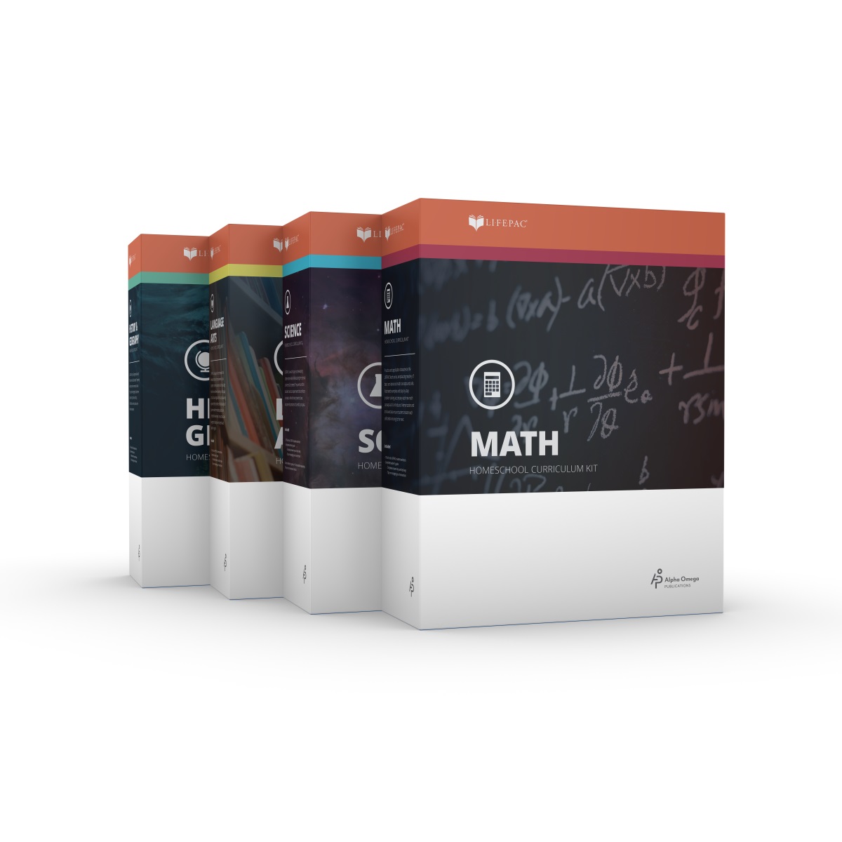 LIFEPAC 12th Grade Core 4-Subject Set