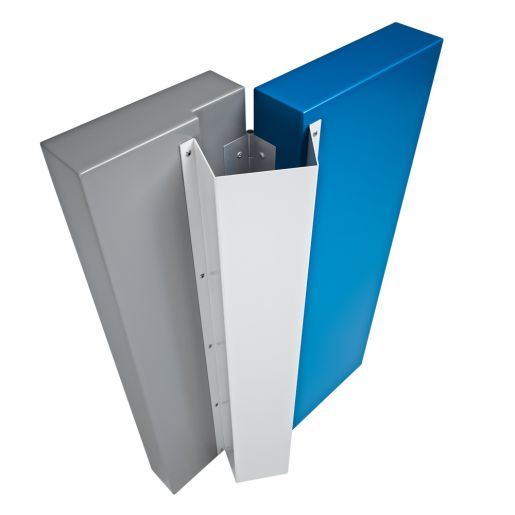 79"h Finger Shield Door Protection Pack - White, 1 set