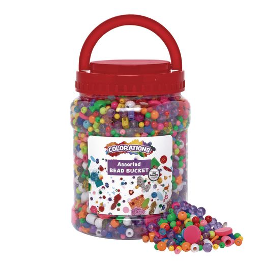 Colorations® Best Value Bead Bucket