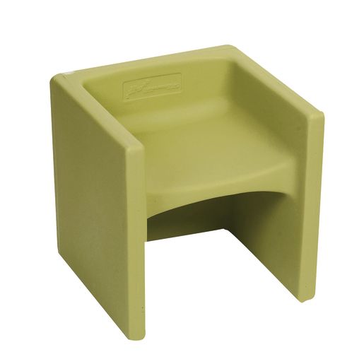 Cozy Woodland Cube Chair - Fern