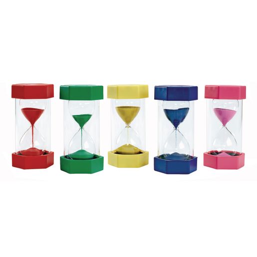 Excellerations® Sand Timers - Set of 5