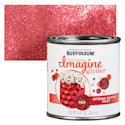 Rust-Oleum Imagine Intense Glitter Paint - Red, 8 oz