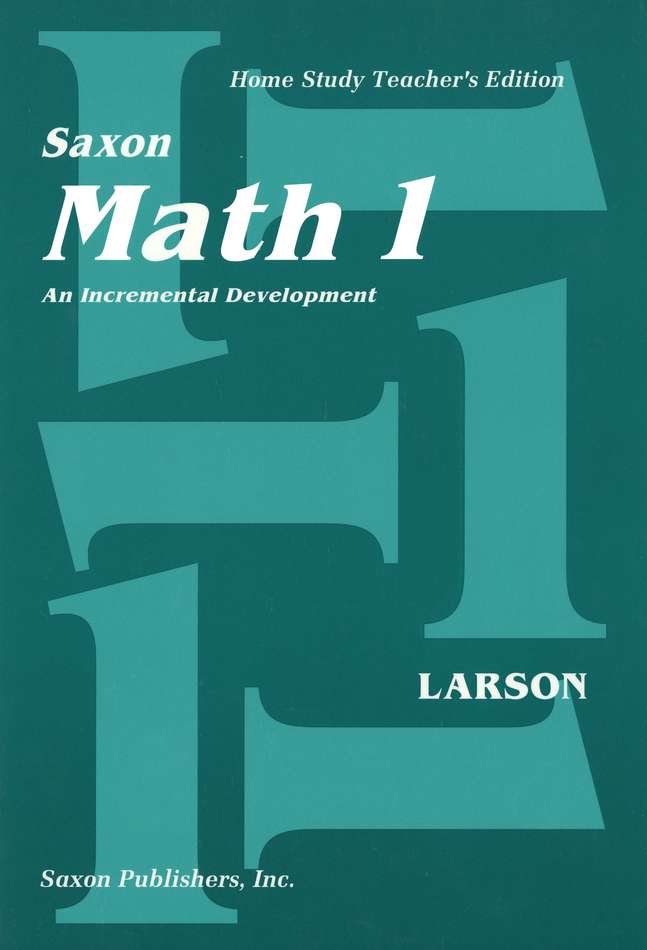 Saxon Advanced Math Home Study Kit