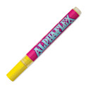 Alpha6 AlphaFlex Textile and Leather Paint Marker - Silver, 1 mm
