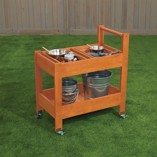 artPOP! 3-Tier Rolling Cart - Green