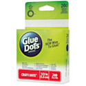 Glue Dots Craft Glue Dots - 1/2", Pkg of 200