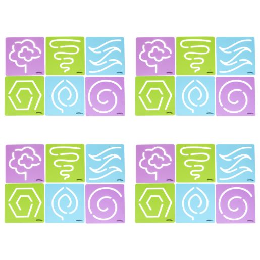 Mindfulness Stencils - Set of 24