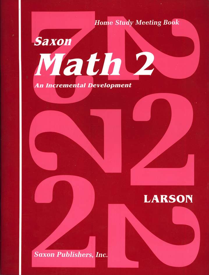 Saxon Math K, Meeting Book