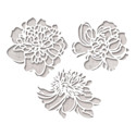 Sizzix Thinlits Dies - Cutout Blossom Dies by Tim Holtz, Set of 3