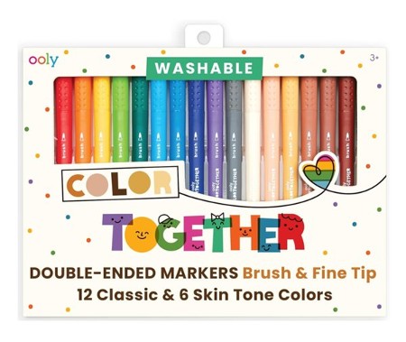 Daler-Rowney FW Empty Mixed Media Markers - Technical Markers, Small Barrel, #101, Pkg of 2